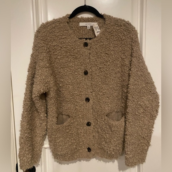 Luna Boucle Cardigan - Picture 5 of 10